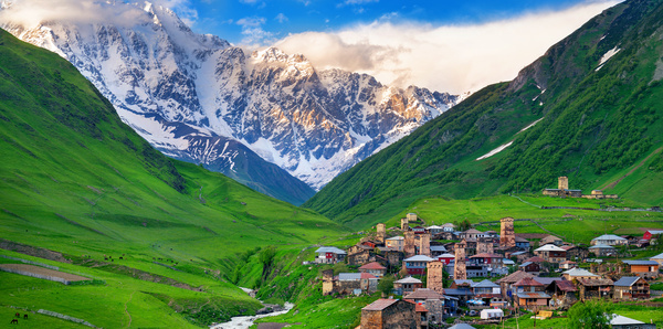 Mt. Shkhara,Upper Svaneti, Georgia